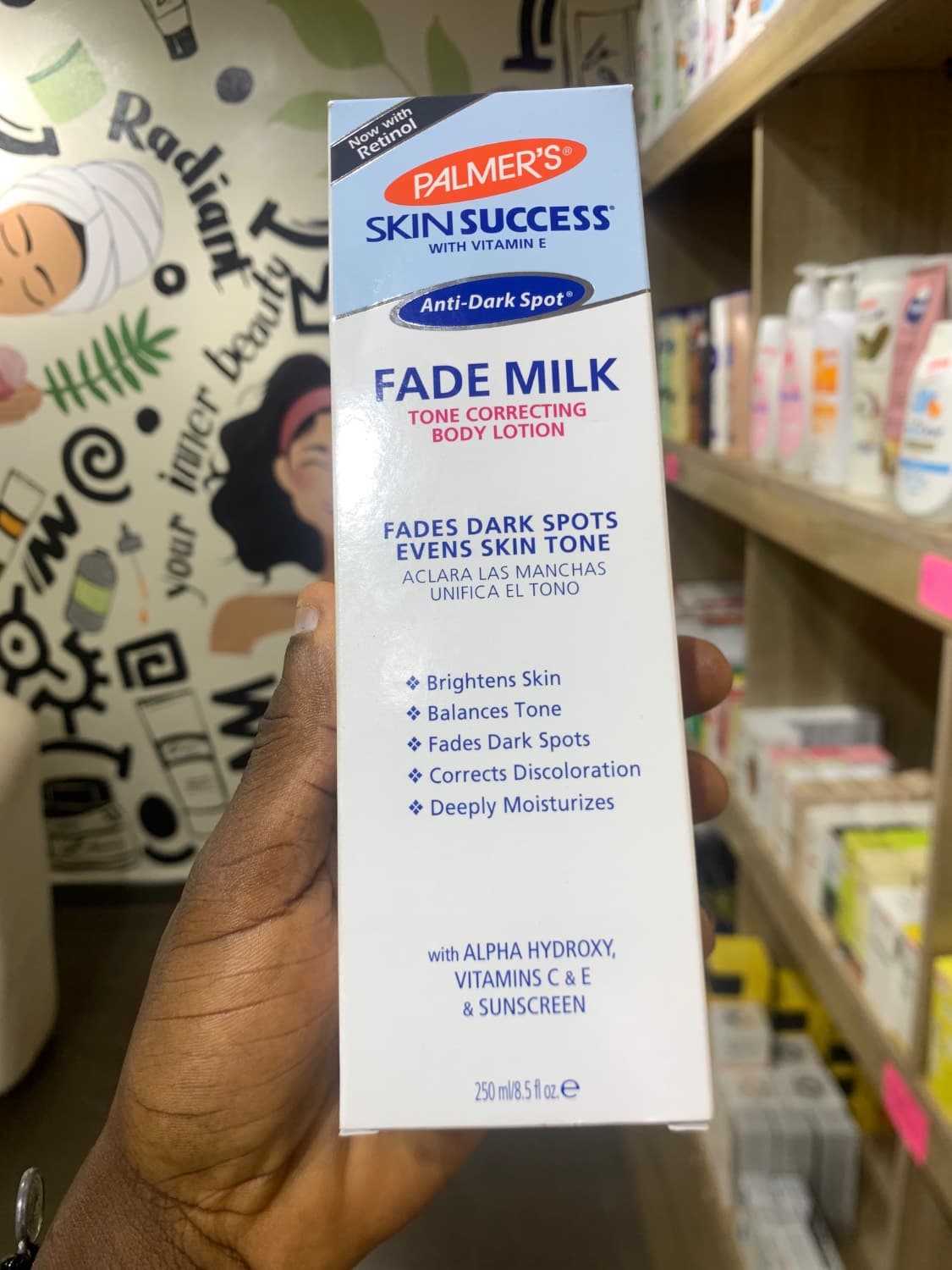 Palmer’s Skin Success Anti-Dark Spot Fade Milk Tone Correcting Body Lotion 8.5fl oz / 250ml
