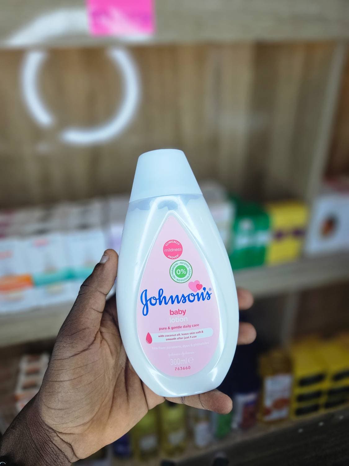 JOHNSONS BABY LOTION 300ML