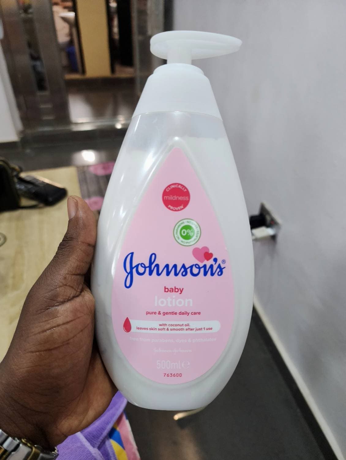 Johnsons Baby Lotion 500ml