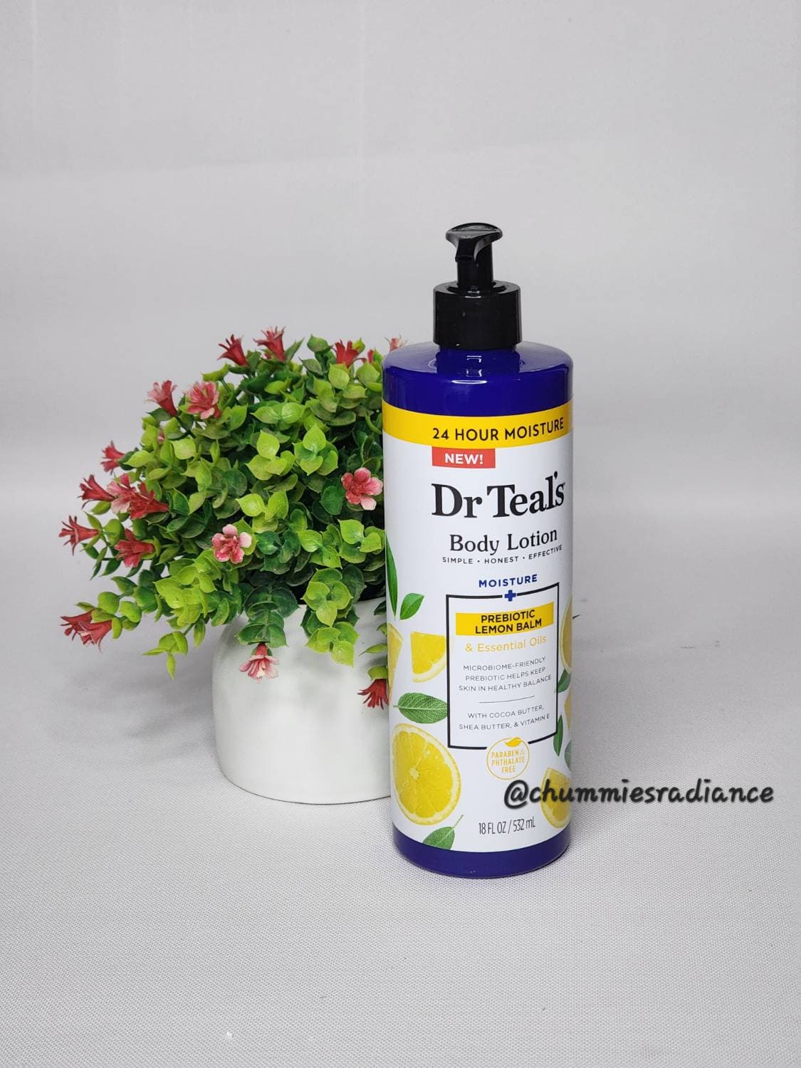 Dr Teal's Body Lotion (Prebiotic Lemon Balm)