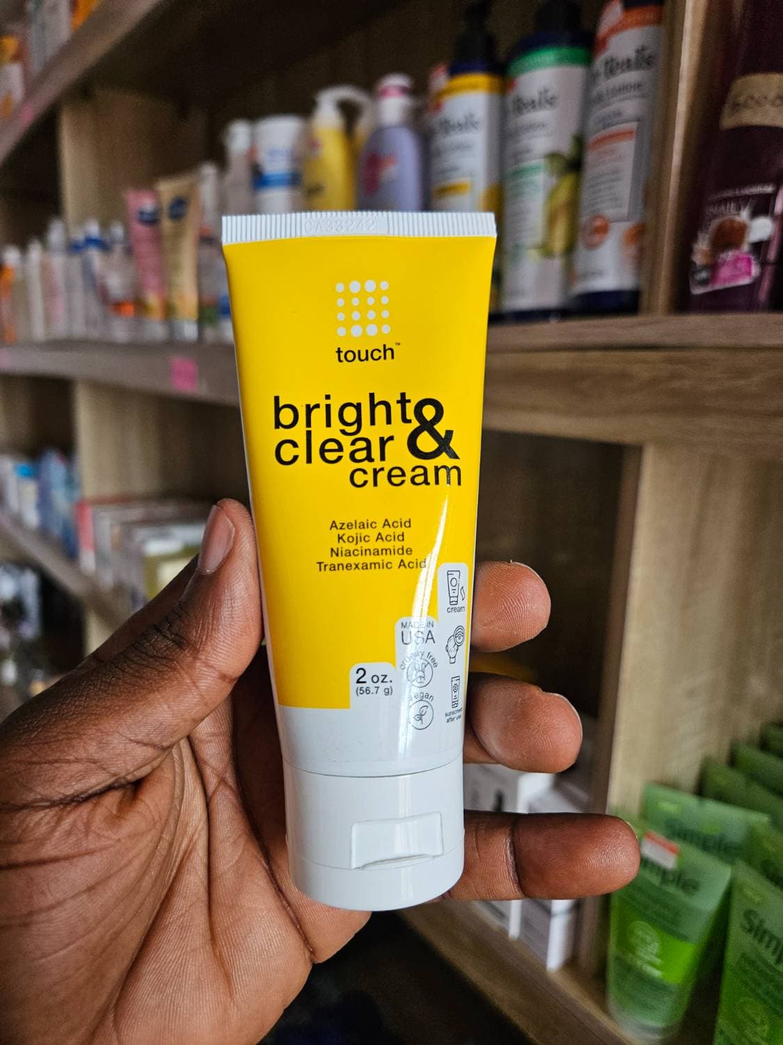 Touch Bright And Clear Cream
