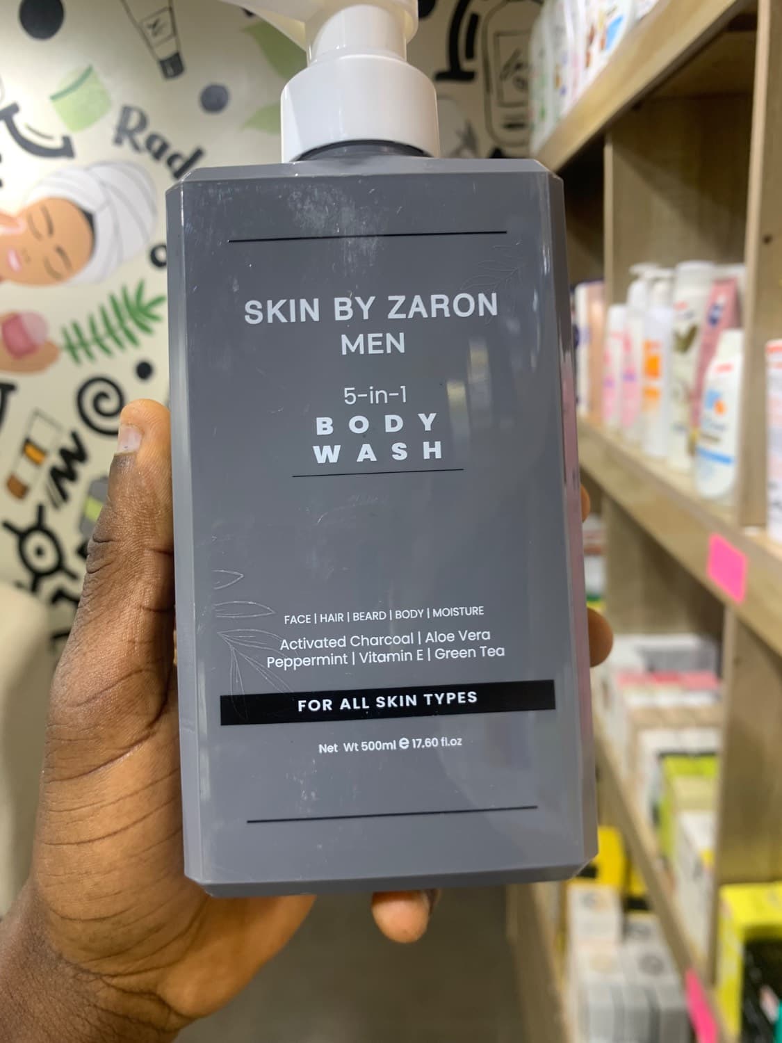 Zaron 5-in-1 Body Wash – Men