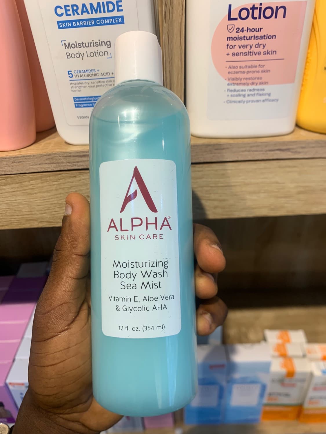Alpha Skin Care Moisturizing Body Wash – 354ml