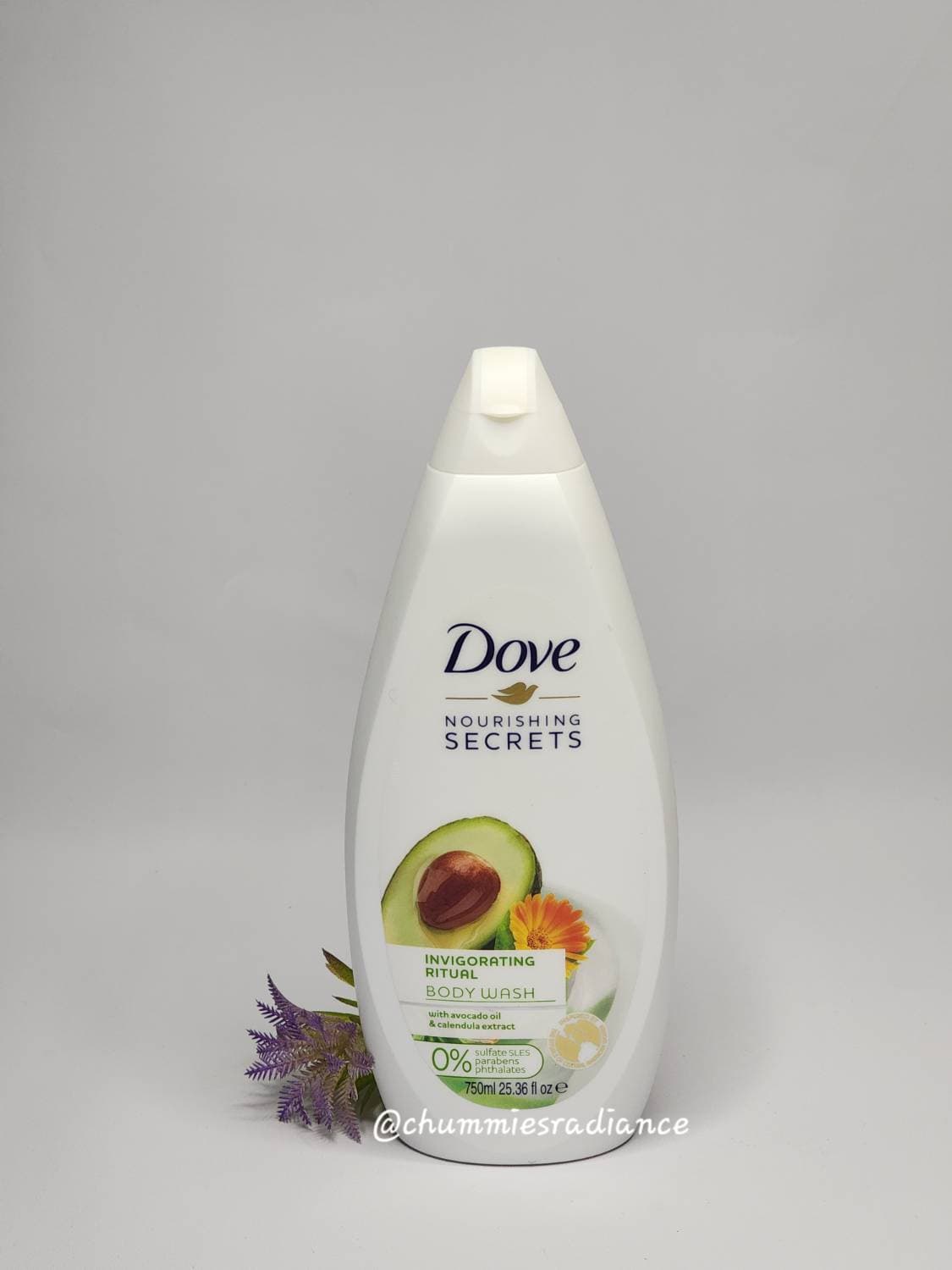 Dove Invigorating Ritual Body Wash - Avocado Oil and Calendula 750ml