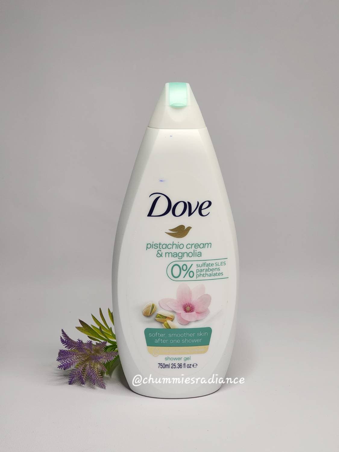 Dove Pistachio and Magnolia Calming Shower Gel 750ml