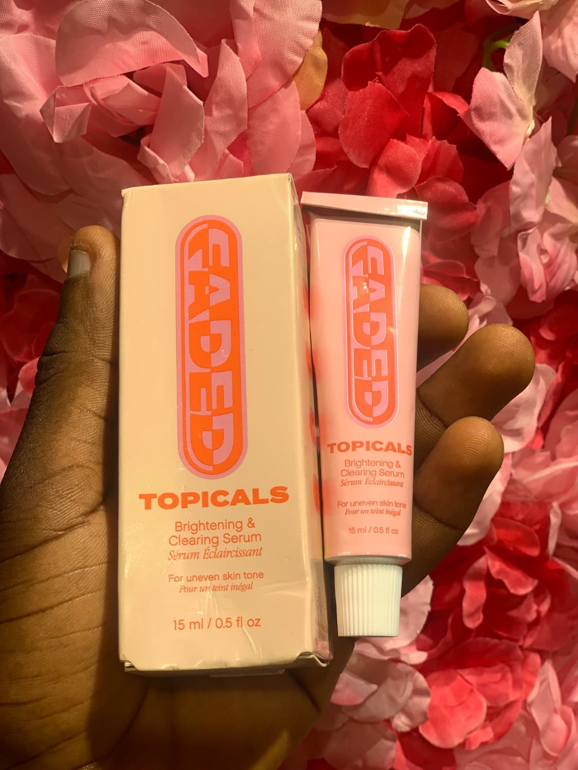 Faded topicals brightening & clearing serum