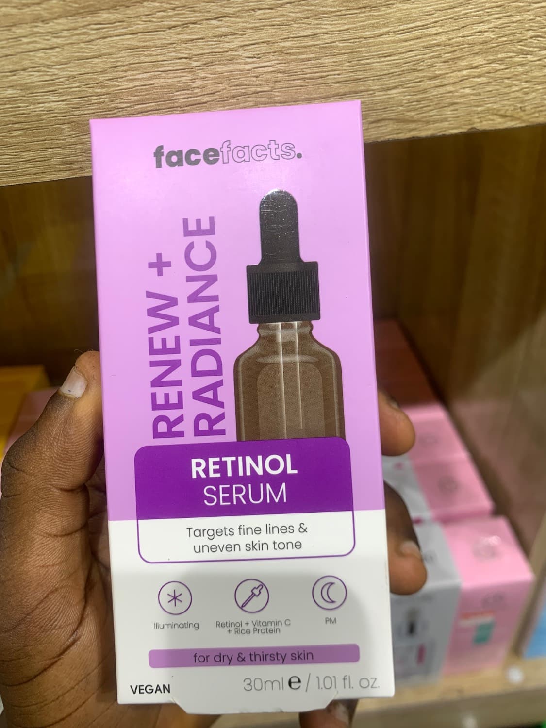 Facefacts Renew & Radiance Retinol Facial Serum 30ml