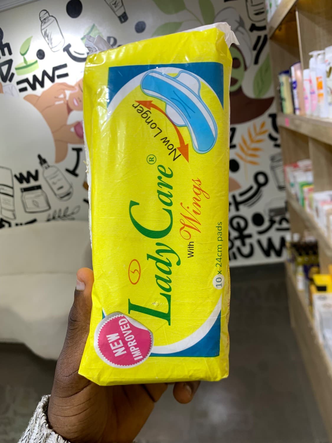 Lady care sanitary pads