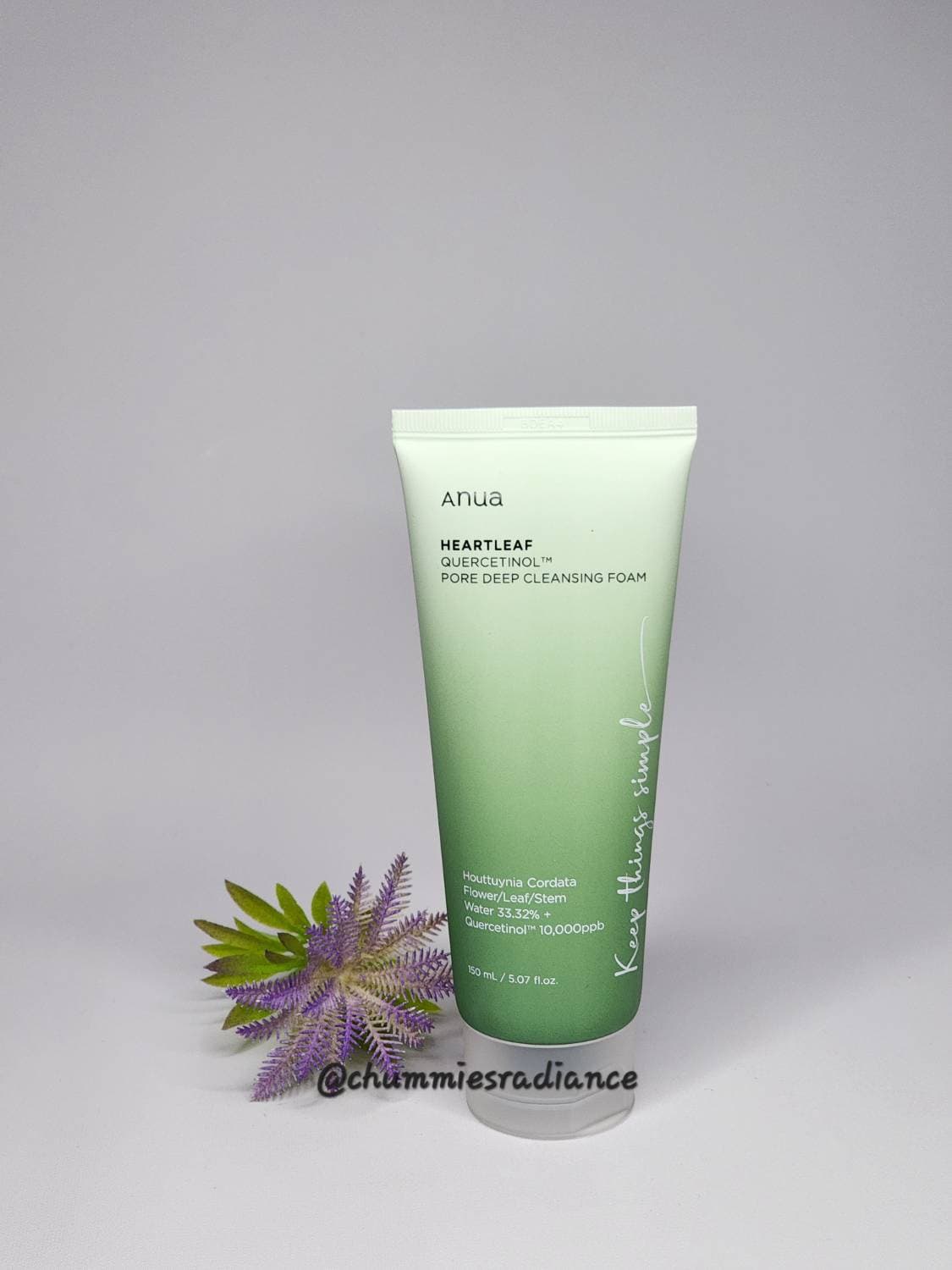 Anua Heartleaf Quercetinol Pore Deep Cleansing Foam 150ml