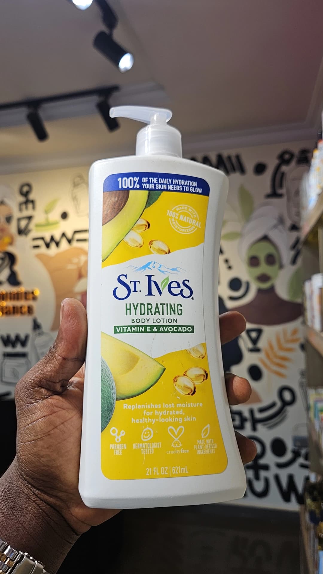 St Ives Hydrating Body Lotion