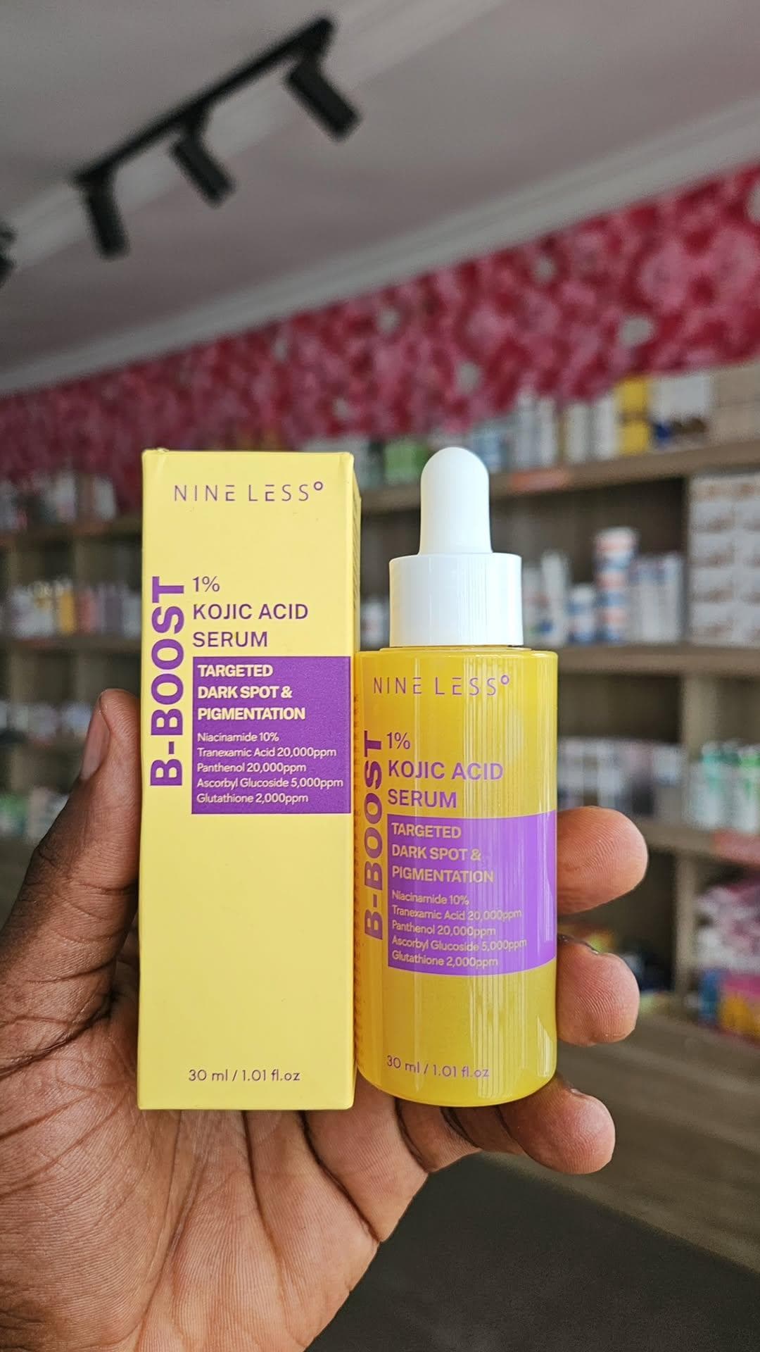 Nineless kojic serum