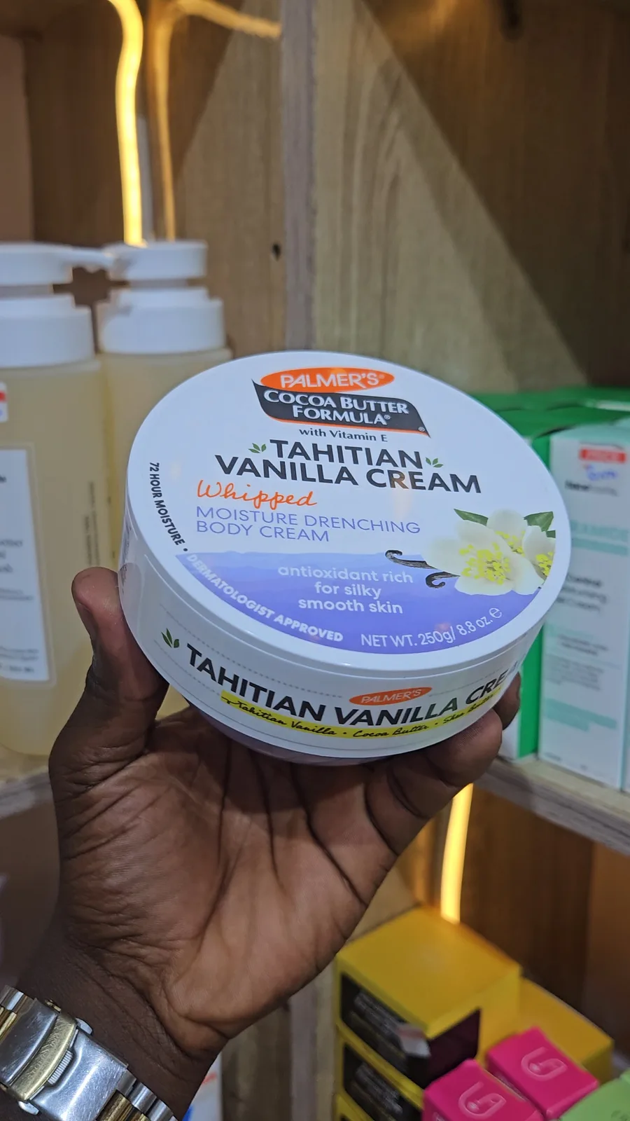 Palmer's Tahitian Vanilla Cream