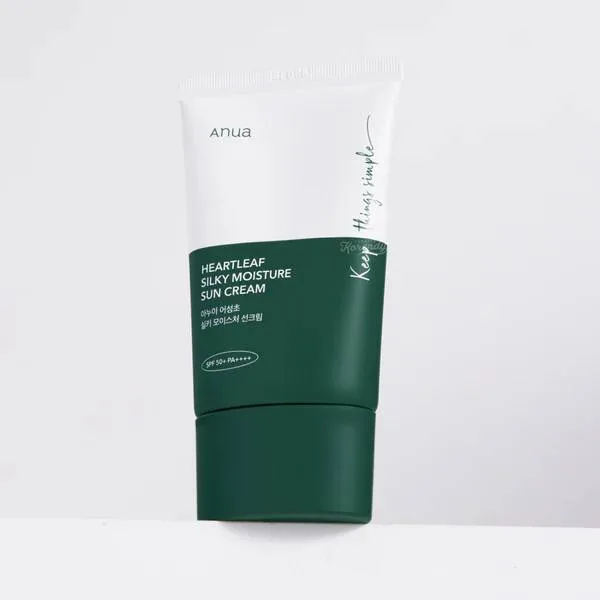 Anua Heartleaf Silky Moisture Sunscreen 50ml