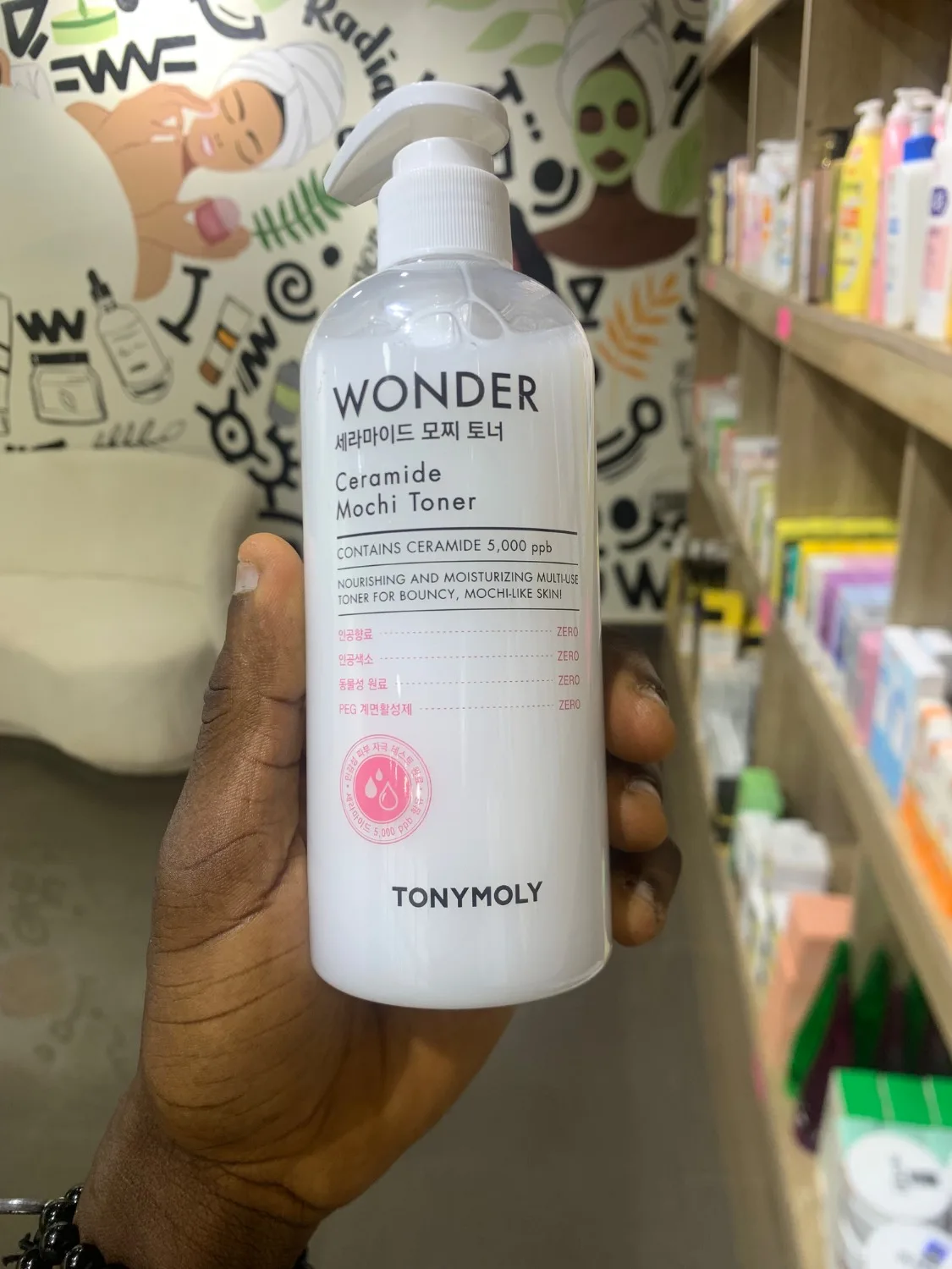 Tonymoly Wonder Ceramide Mochi Toner 300ml