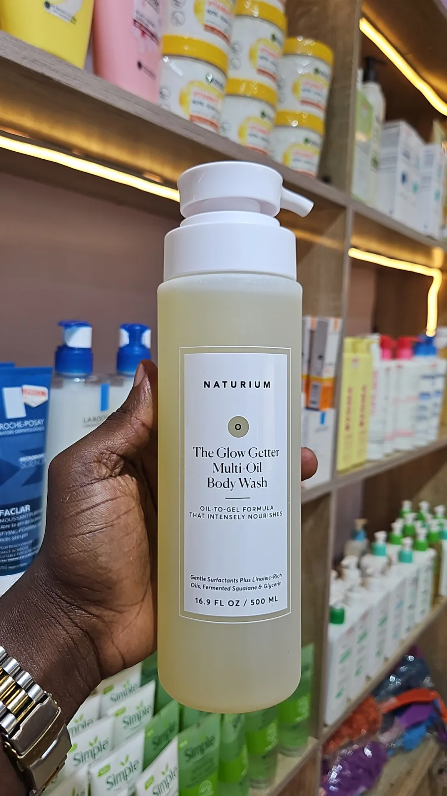 Naturium Glow Getter Multi-Oil Hydrating Body Wash