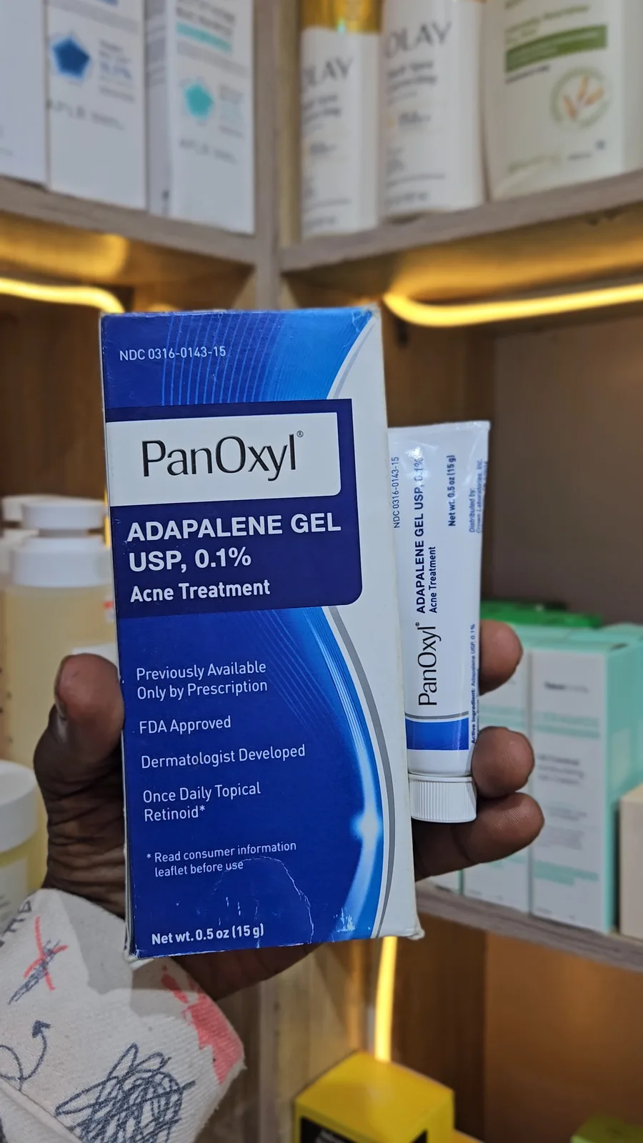 Panoxyl Adapalene Gel 0.1%