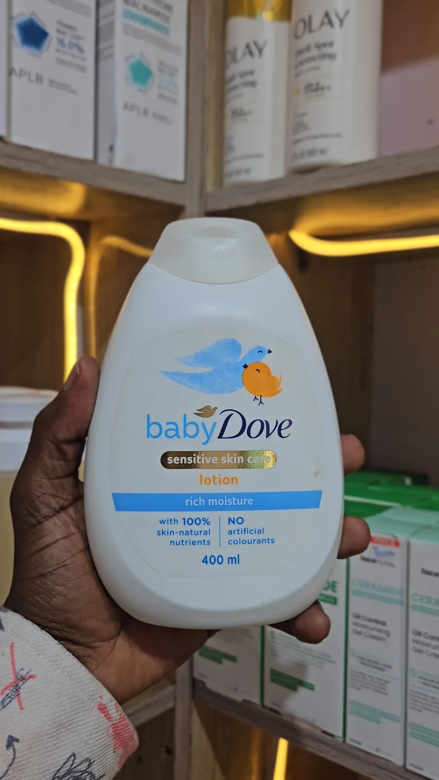 Baby Dove Baby Lotion (Sensitive Skincare)