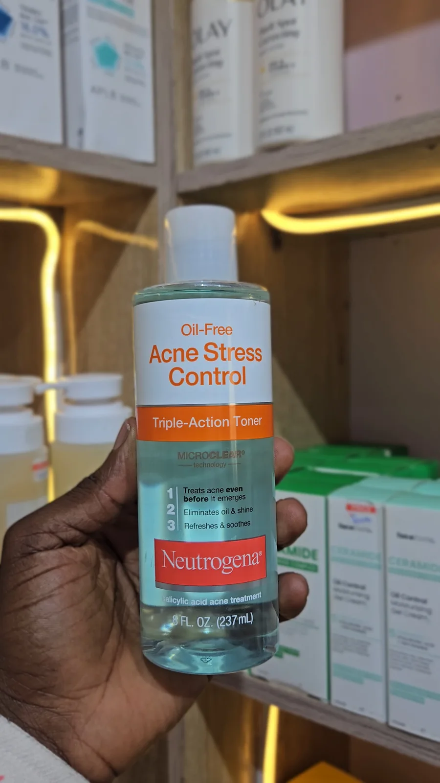 Neutrogena Acne Stress Control Triple Action Toner 237ml
