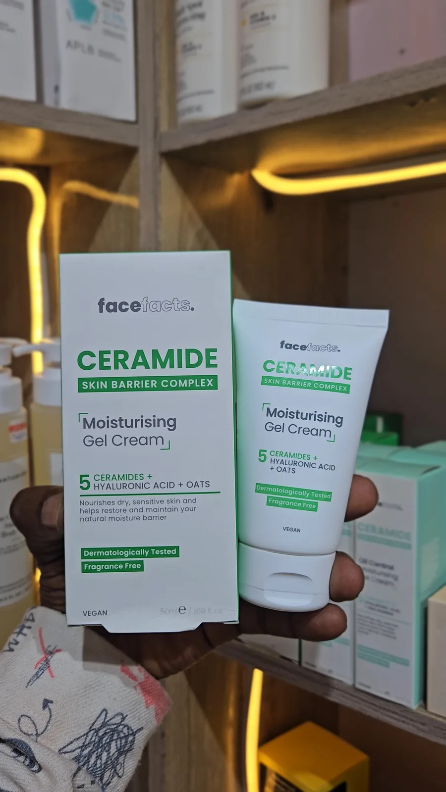 Facefacts Ceramide Moisturing Gel Cream