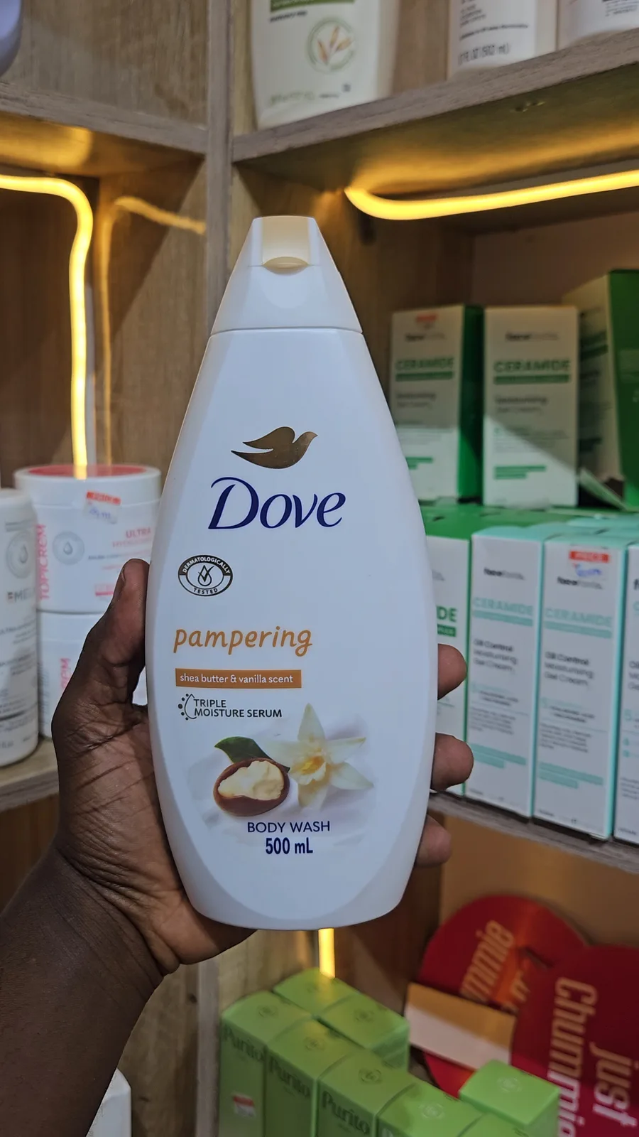 Dove Pampering Body Wash 500ml
